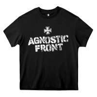 Black agnostic font Heavy Core Tee - artisFamous