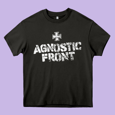 Agnostic Font Heavy Core Tee Designed By Artisfamous