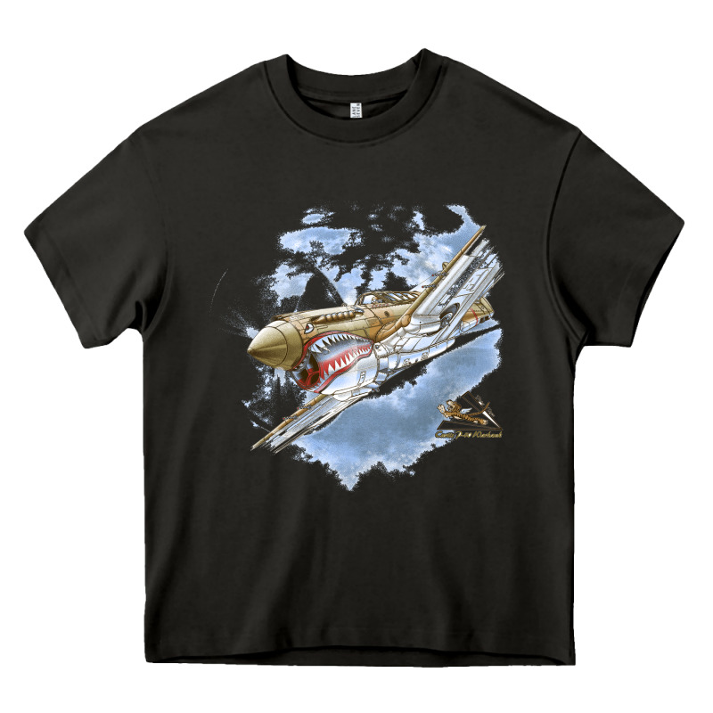 Flying Tigers Heavy Core Tee by artisFamous | Teevron