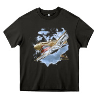Asphalt flying tigers Heavy Core Tee - artisFamous