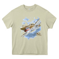 Mossy flying tigers Heavy Core Tee - artisFamous