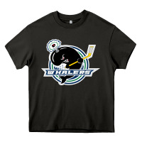 Asphalt plymouth whalers Hockey Heavy Core Tee - artisFamous