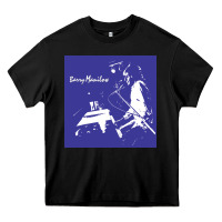 Black Best Barry Manilow Heavy Core Tee - artisFamous