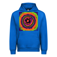 Cobalt halloween tie  dye pattern Urban Hoodie - RanaPortraitStore