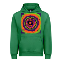 Emerald halloween tie  dye pattern Urban Hoodie - RanaPortraitStore