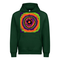 Forest Green halloween tie  dye pattern Urban Hoodie - RanaPortraitStore