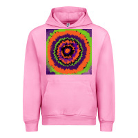 Fuchsia Pink halloween tie  dye pattern Urban Hoodie - RanaPortraitStore