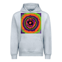 Heather Grey halloween tie  dye pattern Urban Hoodie - RanaPortraitStore
