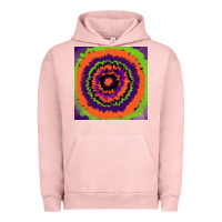 Pigment Salmon halloween tie  dye pattern Urban Hoodie - RanaPortraitStore