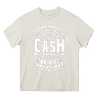 Cream Johnny Cash Music Heavy Core Tee - artisFamous