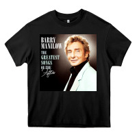 Black Best Barry Manilow Heavy Core Tee - artisFamous