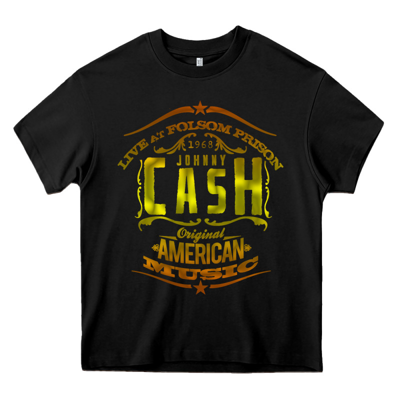 Johnny Cash Music Heavy Core Tee by artisFamous | Teevron