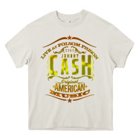 Cream Johnny Cash Music Heavy Core Tee - artisFamous