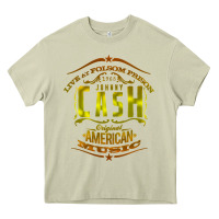 Mossy Johnny Cash Music Heavy Core Tee - artisFamous