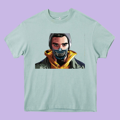 Codfish Beatbox Heavy Core Tee Designed By Artisfamous