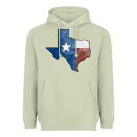 Matcha Texas Watercolor Map Heavyweight Hoodie - Jasminsmagicworld