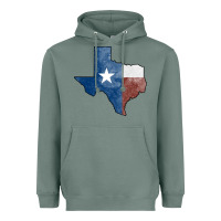 Sage Texas Watercolor Map Heavyweight Hoodie - Jasminsmagicworld