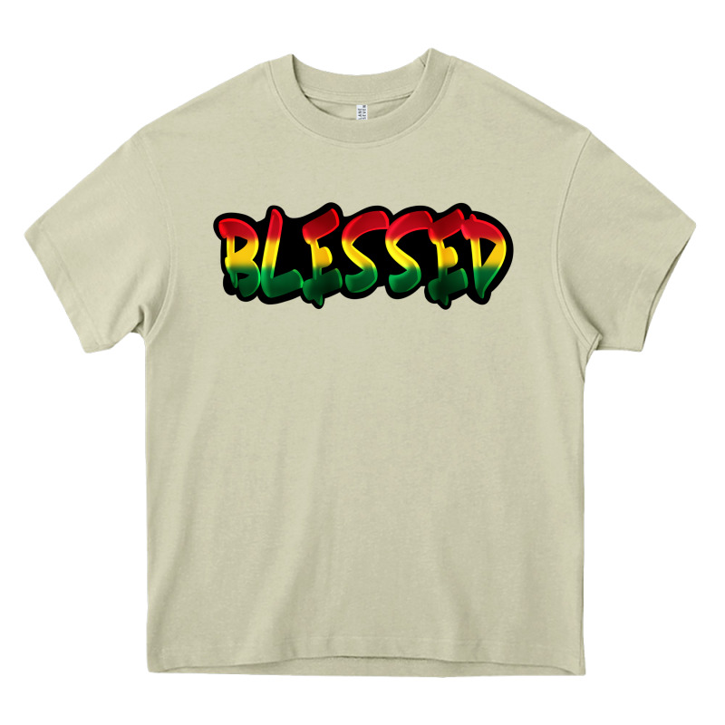 Juneteenth Blessed Heavy Core Tee by FaDigitalArtStudio | Teevron