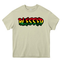 Mossy Juneteenth blessed Heavy Core Tee - FaDigitalArtStudio