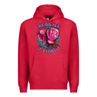 Cardinal my mother is a fighter Premium Hoodie - BarkalooDesign