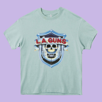 La Guns New Heavy Core Tee Designed By Artisfamous