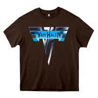 Chocolate Brown halen Heavy Core Tee - artisFamous