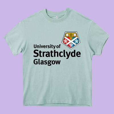 Strathclyde Gift Heavy Core Tee Designed By Artisfamous