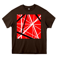 Chocolate Brown halen Heavy Core Tee - artisFamous