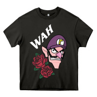 Waluigi Voice ( Wah ) Heavy Core Tee | Teevron