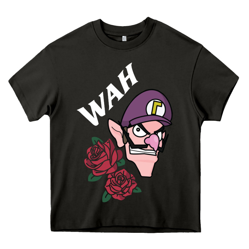 Waluigi Voice ( Wah ) Heavy Core Tee by artisFamous | Teevron