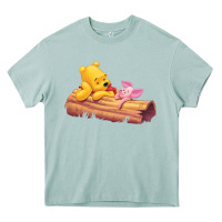 Arona Winnie the Pooh Piglet Heavy Core Tee - artisFamous
