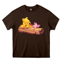 Winnie The Pooh Piglet Heavy Core Tee | Teevron