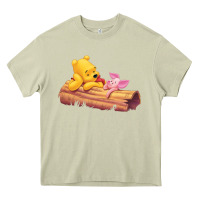 Mossy Winnie the Pooh Piglet Heavy Core Tee - artisFamous