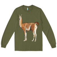 Guanaco Llama Long Sleeve Tee | Teevron