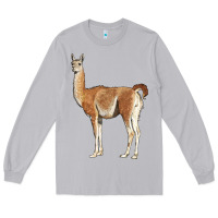 Moon Dust guanaco llama Long Sleeve Tee - LillyAllenDesigns