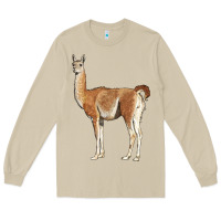 Mushroom guanaco llama Long Sleeve Tee - LillyAllenDesigns