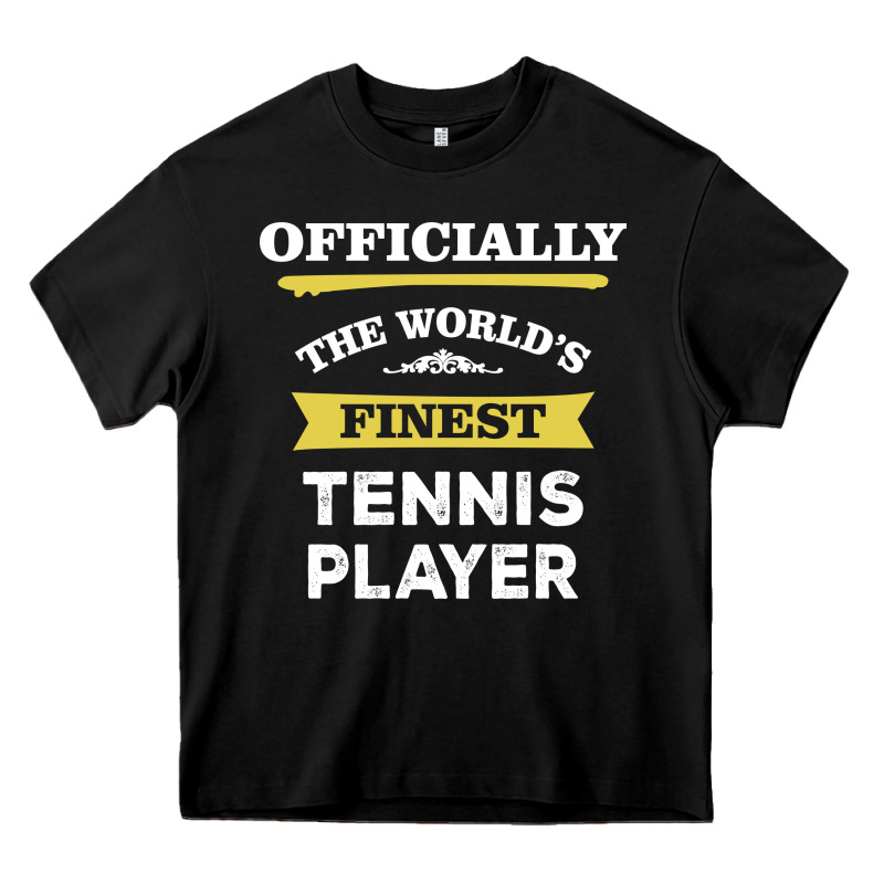 The World's Finest Tennis Player Heavy Core Tee by artisFamous | Teevron