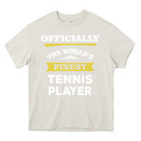 Cream the world's finest tennis player Heavy Core Tee - artisFamous