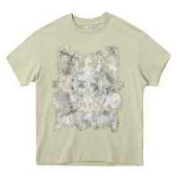 Mossy black sab.bath official vintage dancing skele Heavy Core Tee - artisFamous