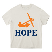 Cream Hope College Heavy Core Tee - artisFamous