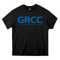 Black Grand Rapids Community College Heavy Core Tee - artisFamous