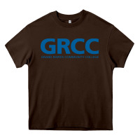 Chocolate Brown Grand Rapids Community College Heavy Core Tee - artisFamous