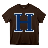 Chocolate Brown Hillsdale College Heavy Core Tee - artisFamous