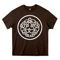 Chocolate Brown king crimson Heavy Core Tee - artisFamous