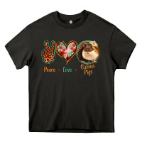 Asphalt Peace Love Guinea Pigs Heavy Core Tee - Jasminsmagicworld