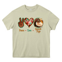 Mossy Peace Love Guinea Pigs Heavy Core Tee - Jasminsmagicworld