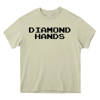 Mossy diamond hands Heavy Core Tee - artisFamous