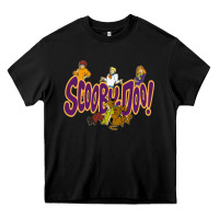 Black Scooby-Doo Heavy Core Tee - artisFamous