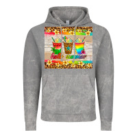 Cloud Rock hello summer ice coffee Vintage Hoodie - Artiststas