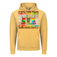 Vintage Mustard hello summer ice coffee Vintage Hoodie - Artiststas